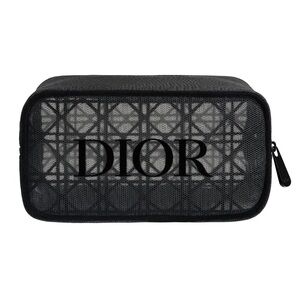 Dior Black Mesh Pouch